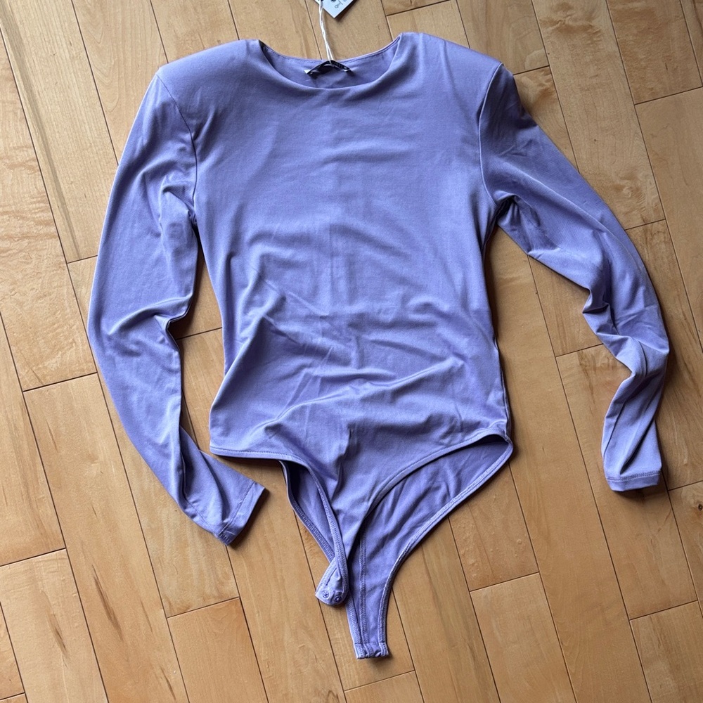 Zara Purple Long Sleeve Top